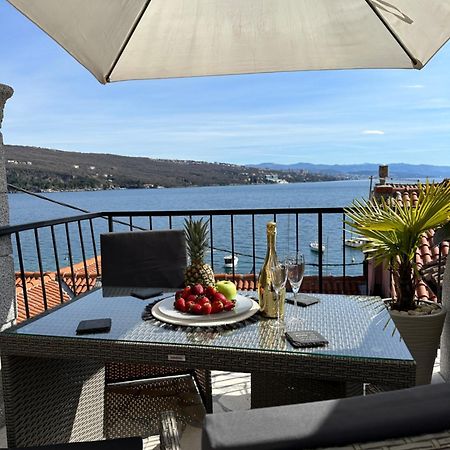 Villa Volos Apartment Karmen With Roof Terrace, Sea View, Free Private Parking Opatija Exterior photo